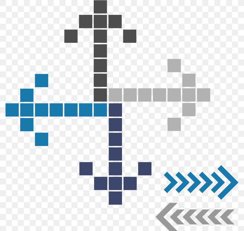 Pointer Pixel Cursor Clip Art, PNG, 784x777px, Pointer, Brand, Computer Monitor, Cursor, Diagram Download Free
