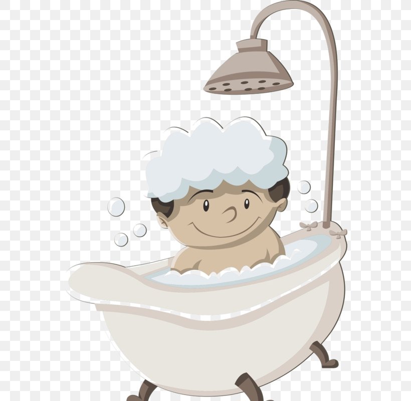 Shower In Tub: Bathtub Shower Cartoon