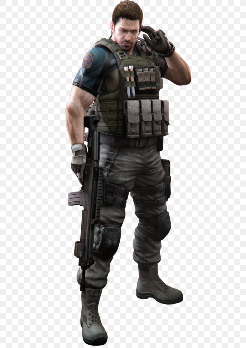 Resident Evil 6 Resident Evil 7: Not A Hero Resident Evil 5 Chris Redfield, PNG, 691x1157px, Resident Evil 6, Action Figure, Army, Bsaa, Capcom Download Free