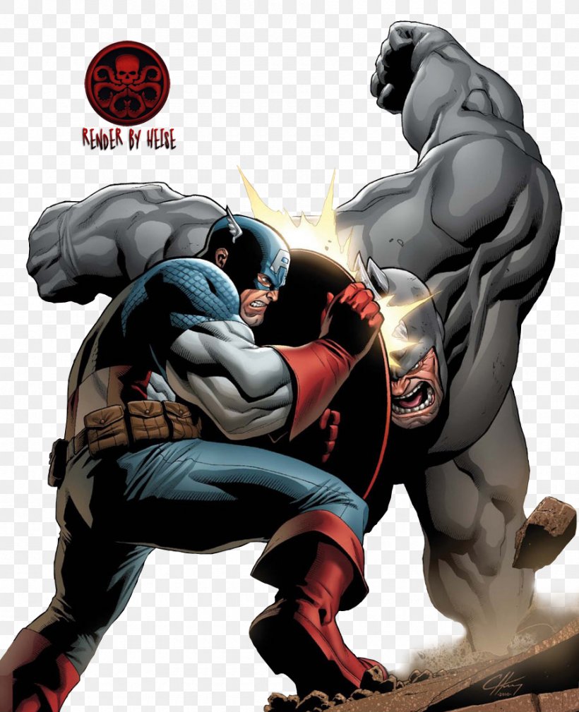 Rhino Captain America Spider-Man Wolverine Marvel Universe, PNG, 900x1108px, Rhino, Aggression, Art, Captain America, Comic Book Download Free