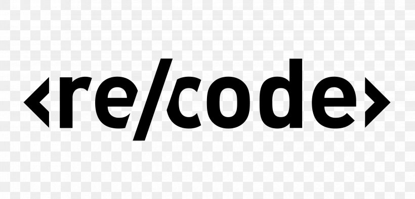 Recode Logo Company Technology Brand, PNG, 3300x1586px, Recode, Advertising, All Things Digital, Area, Black Download Free
