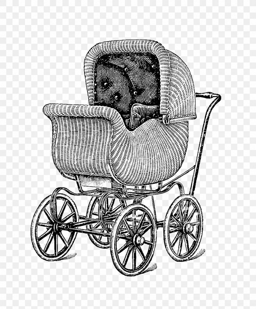 Baby Transport Infant Carriage Clip Art, PNG, 970x1171px, Baby Transport, Baby Carriage, Baby Products, Black And White, Carriage Download Free