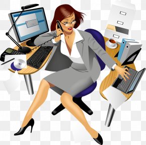 Secretary Clip Art Drawing Illustration Image, PNG, 569x569px ...