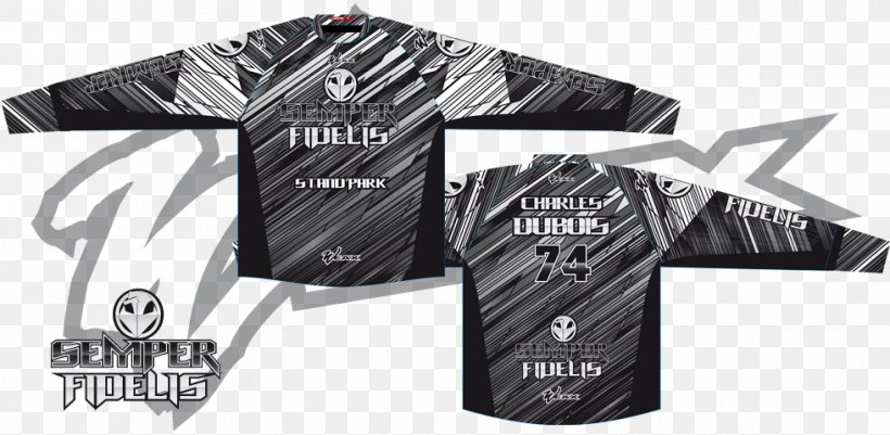 Exeter Semper Fidelis T-shirt Paintball Jersey, PNG, 980x480px, Exeter, Black, Black And White, Brand, Jacket Download Free