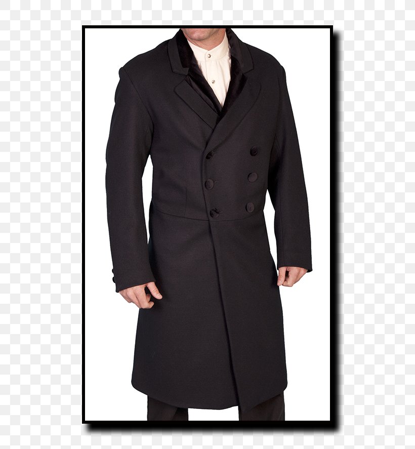Frock Coat Duster Clothing Double-breasted, PNG, 596x887px, Frock Coat, Black, Button, Clothing, Coat Download Free