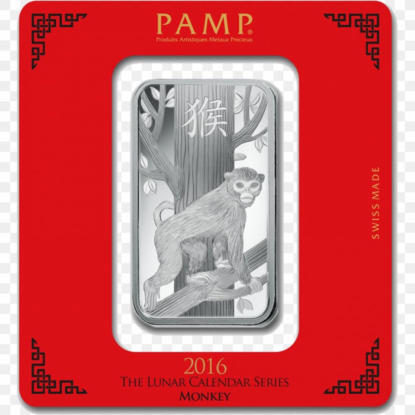 Gold Bar PAMP Bullion Silver Lunar Series, PNG, 900x900px, Gold Bar, Apmex, Assay, Black And White, Brand Download Free