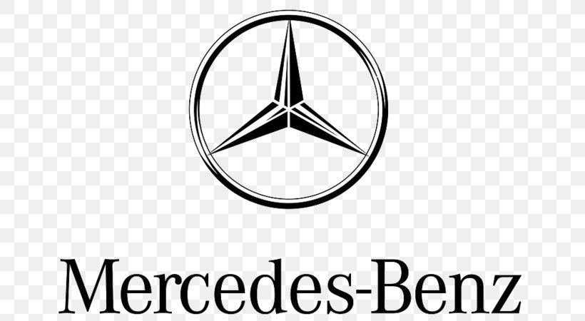 Mercedes-Benz C-Class Car Mercedes-Benz SLR McLaren, PNG, 669x450px, Mercedes, Area, Black And White, Brand, Bus Download Free