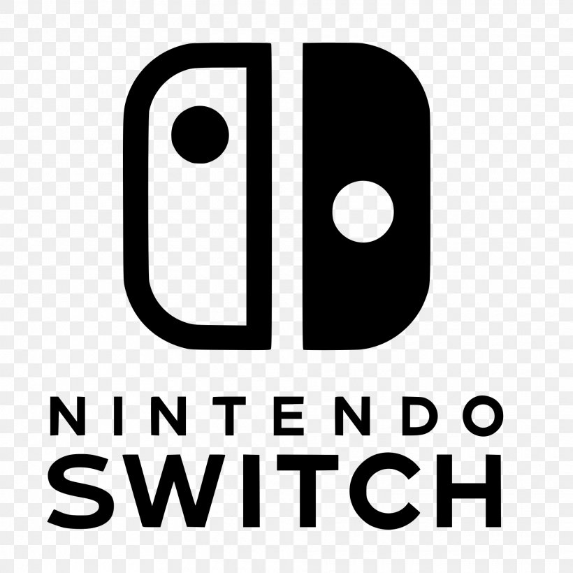 Nintendo Switch Logo Clip Art, PNG, 1920x1920px, Nintendo Switch, Area, Black And White, Brand, Logo Download Free