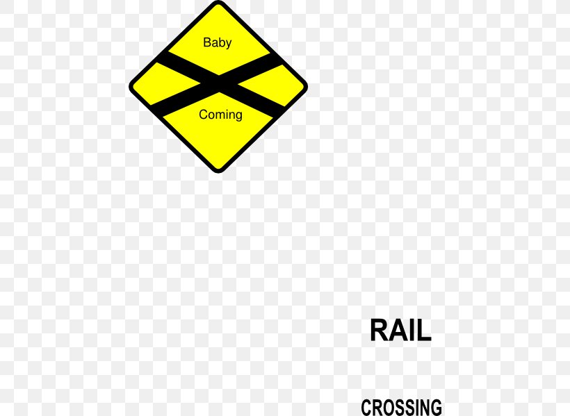 Rail Transport Train Level Crossing Sign Clip Art, PNG, 450x599px, Rail Transport, Area, Bahnhofsschild, Brand, Can Stock Photo Download Free