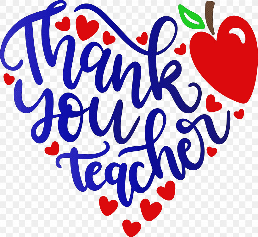 Teachers Day Thank You, PNG, 3000x2758px, Teachers Day, Area, Calligraphy, Line, Logo Download Free