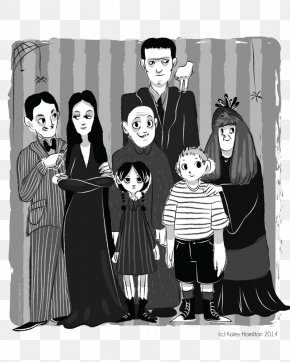 Wednesday Addams Joel Glicker Uncle Fester Art Drawing, PNG ...
