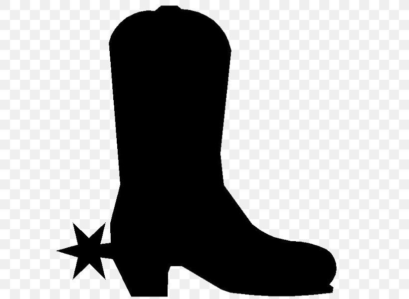Cowboy Boot Clip Art, PNG, 600x600px, Cowboy Boot, Autocad Dxf, Black, Black And White, Boot Download Free
