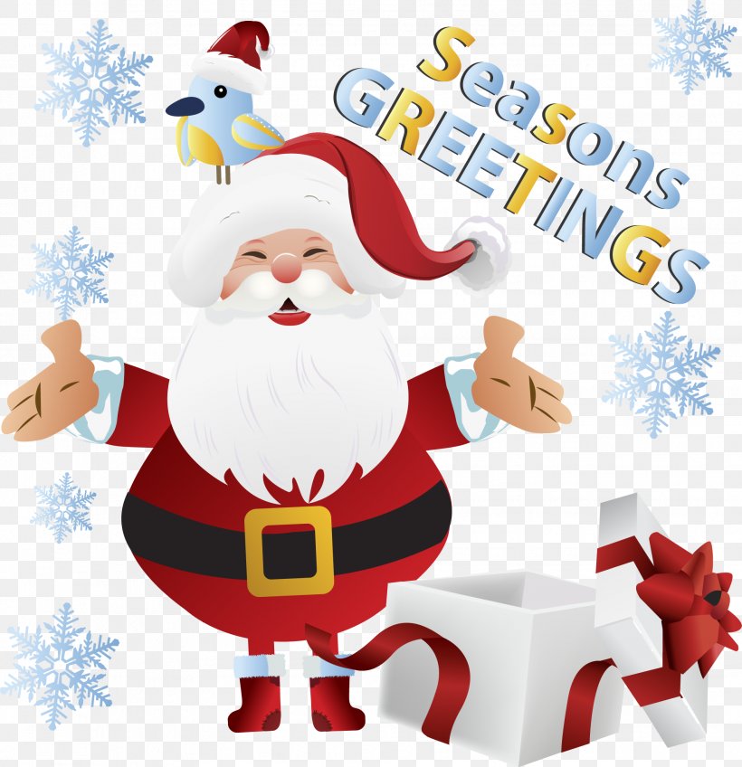 Santa Claus Greeting & Note Cards Clip Art, PNG, 1962x2030px, Santa Claus, Christmas, Christmas Decoration, Christmas Ornament, Fictional Character Download Free