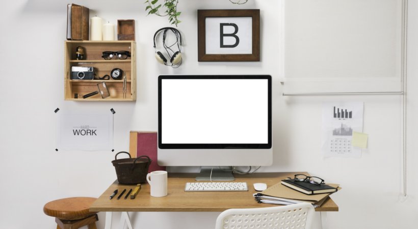 Small Office Home Office Business Organization Desk Png