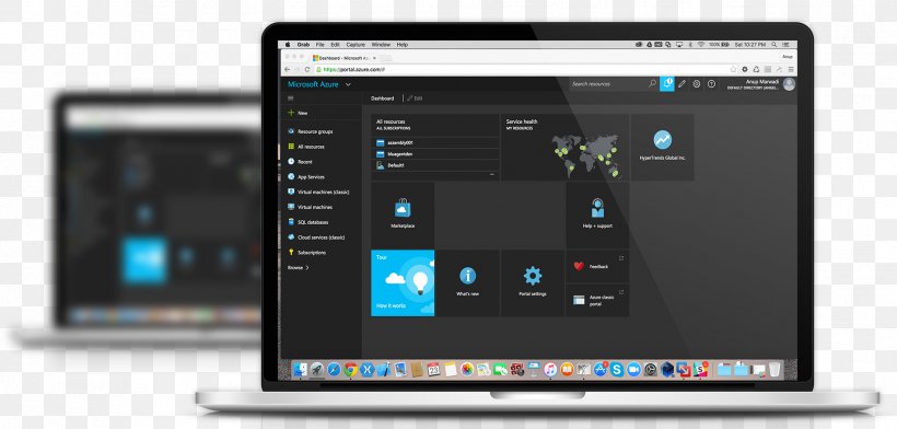 HyperTrends Global Inc. Microsoft Azure Computer Software Cloud Computing, PNG, 1832x878px, Microsoft Azure, Aspnet, Aspnet Core, Brand, Cloud Computing Download Free