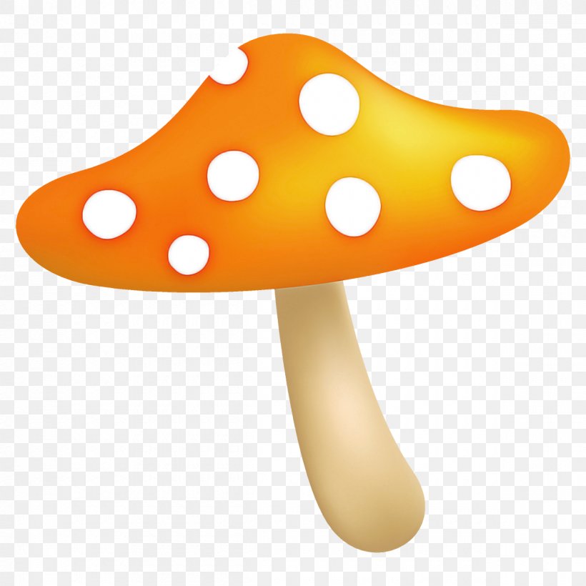 Polka Dot, PNG, 1200x1200px, Mushroom, Orange, Polka Dot, Yellow Download Free