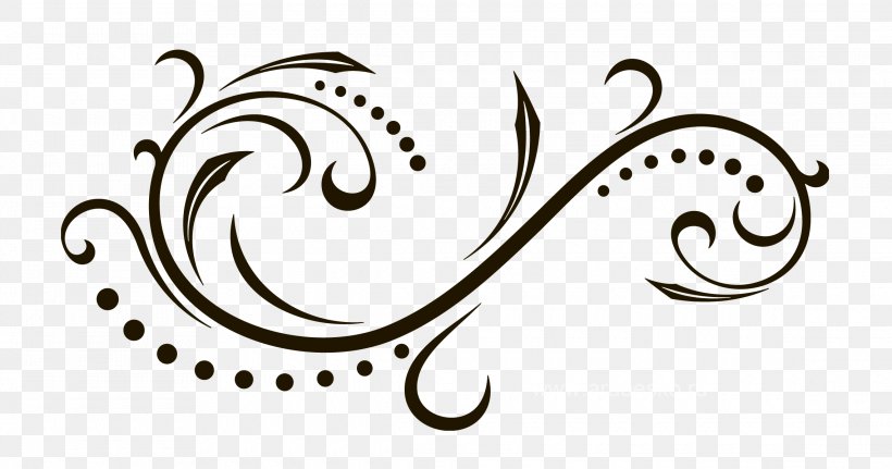 Scroll Ornament Clip Art, PNG, 2280x1200px, Scroll, Arabesque, Art, Black And White, Calligraphy Download Free