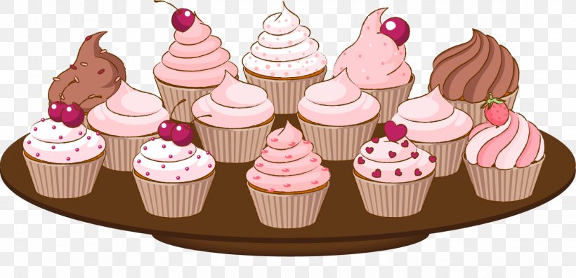 Cupcake Muffin Frosting & Icing Clip Art, PNG, 1421x689px, Cupcake, Bake Sale, Baking, Buttercream, Cake Download Free