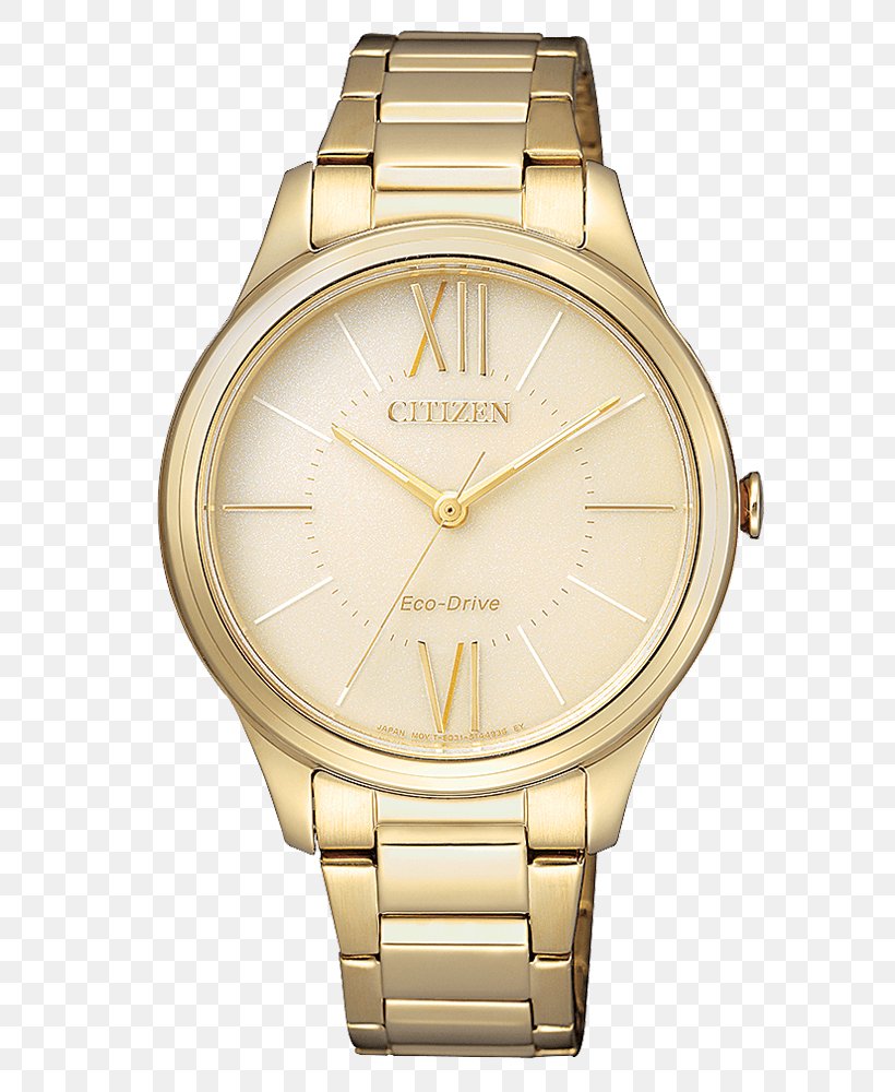 Eco-Drive Citizen Holdings Watch Jewellery Clock, PNG, 740x1000px, Ecodrive, Beige, Bracelet, Citizen Holdings, Clock Download Free