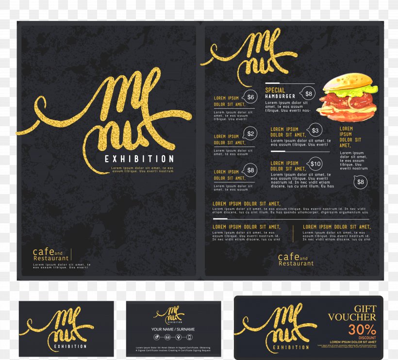 Menu Cafe Restaurant Fast Food, PNG, 5369x4864px, Menu, Advertising, Brand, Cafe, Chef Download Free