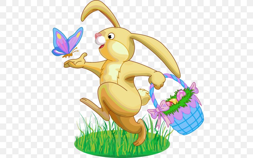 Easter Bunny Easter Cake Easter Basket Clip Art, PNG, 512x512px, Easter Bunny, Basket, Easter, Easter Basket, Easter Cake Download Free