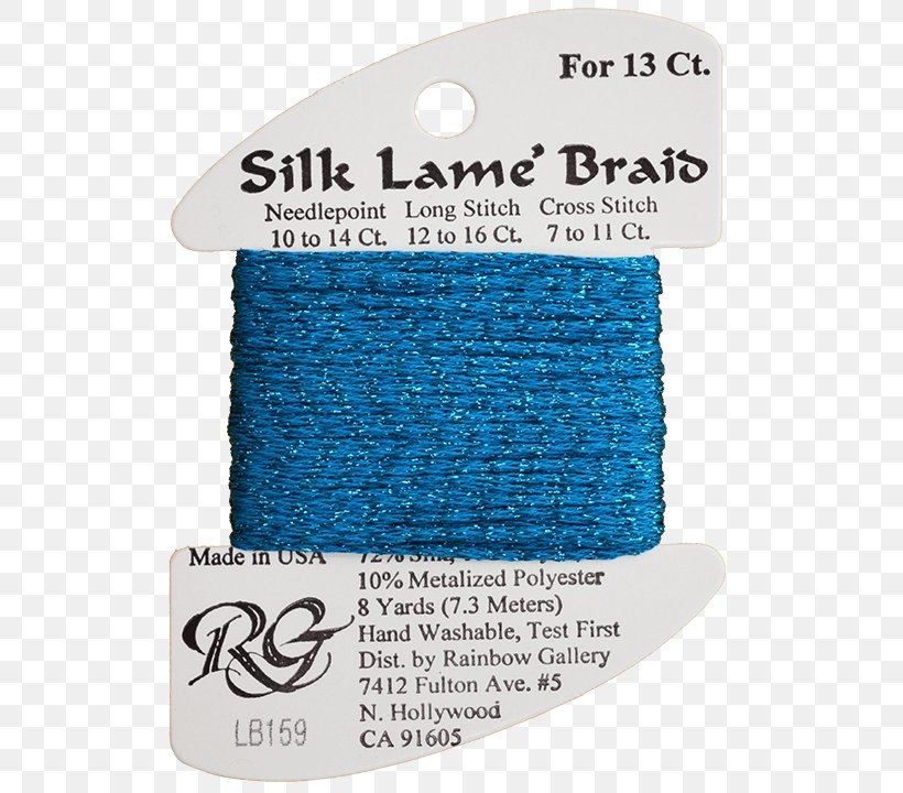 Yarn Needlepoint Silk Lamé Embroidery, PNG, 720x720px, Yarn, Blue, Crossstitch, Electric Blue, Embroidery Download Free