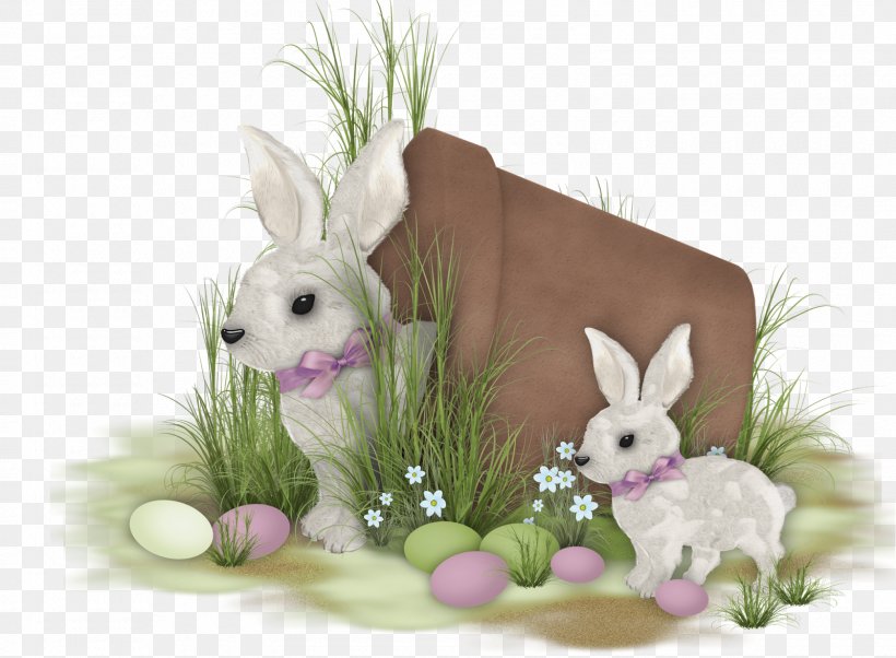 Domestic Rabbit Easter Bunny Hare, PNG, 1600x1176px, Domestic Rabbit, Easter, Easter Bunny, Flower, Grass Download Free