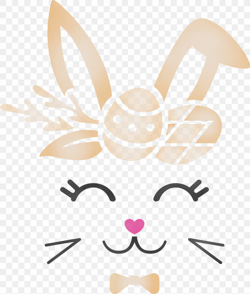 Easter Bunny, PNG, 2557x3000px, Easter Bunny, Cartoon, Cute Rabbit, Easter Day, Nose Download Free