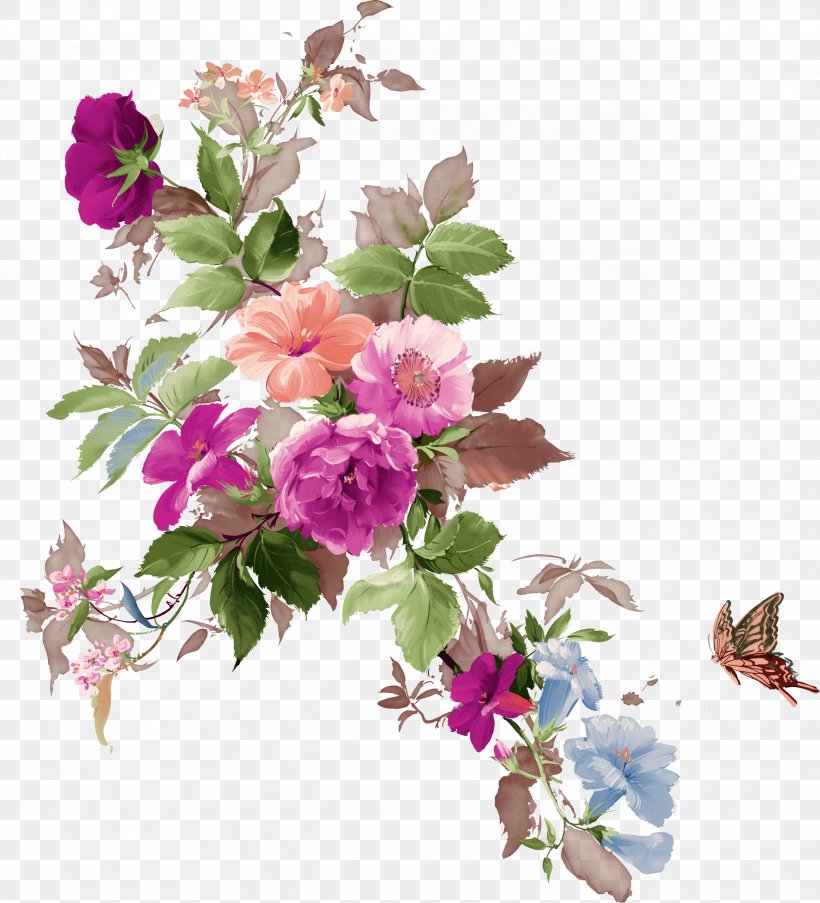 Flower Floral Design Clip Art, PNG, 2598x2862px, Flower, Blossom, Branch, Cut Flowers, Floral Design Download Free