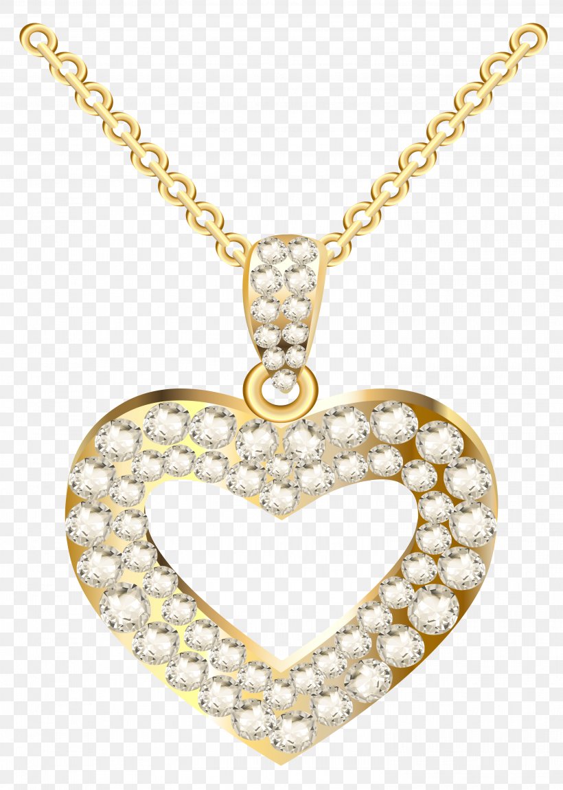 Necklace Heart Jewellery Pendant Clip Art, PNG, 3002x4210px, Earring, Bling Bling, Body Jewelry, Chain, Charms Pendants Download Free