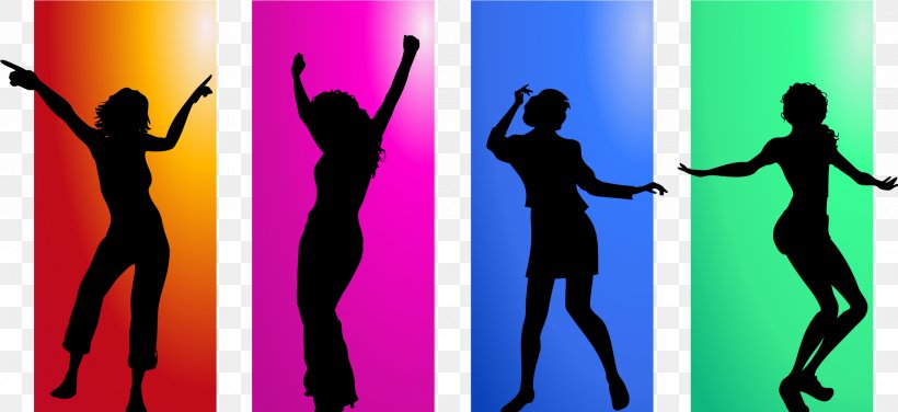 Dance Female Silhouette Woman, PNG, 2093x960px, Dance, Arm, Art, Dance Music, Female Download Free