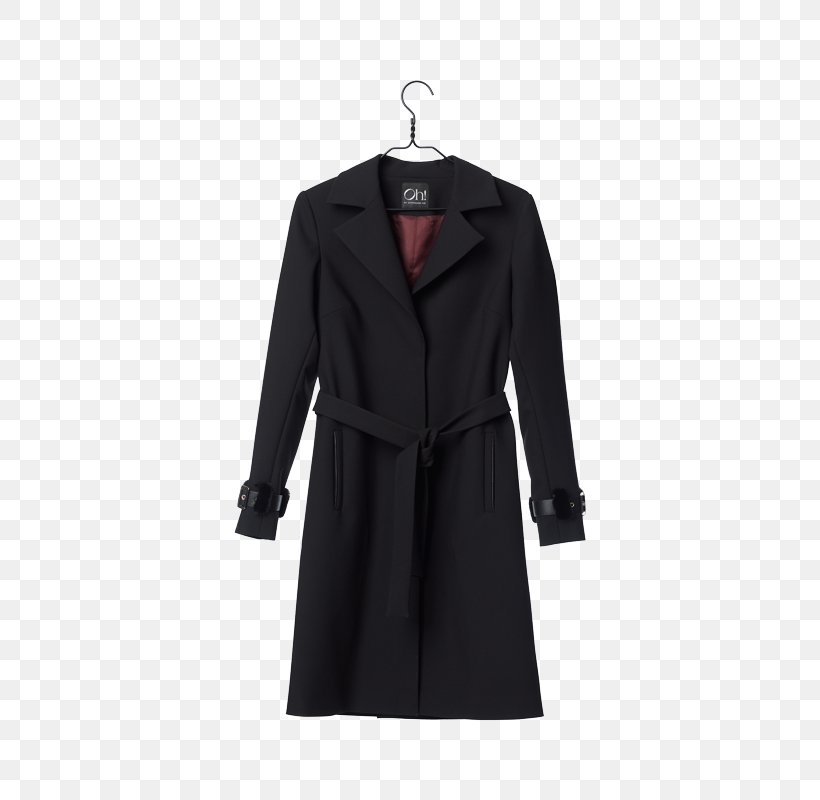Trench Coat Fur Clothing Jacket Fashion, PNG, 800x800px, Trench Coat, Black, Clothing, Coat, Dress Download Free