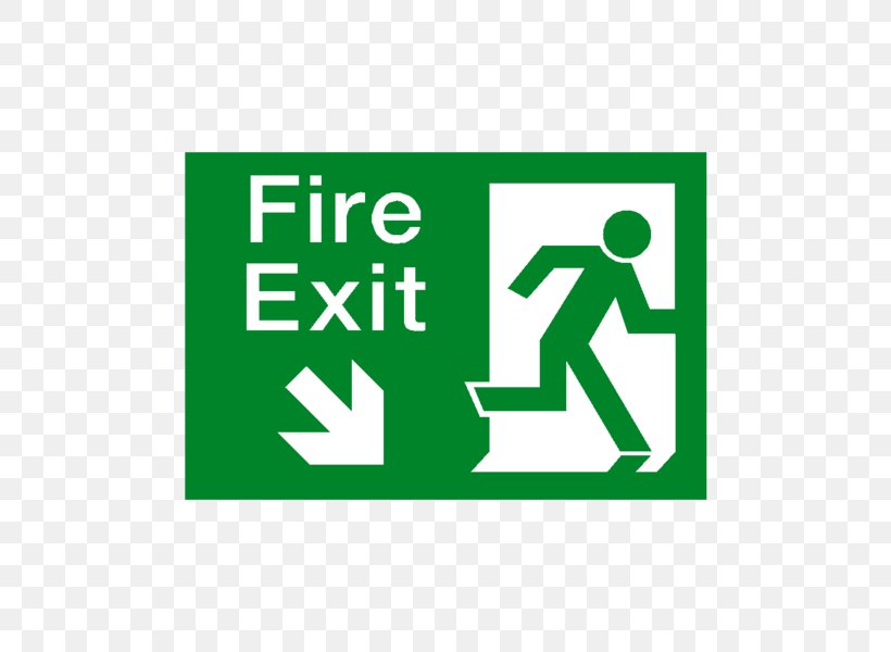 Exit Sign Emergency Exit Signage Safety Sticker, PNG, 600x600px, Exit Sign, Area, Brand, Building, Building Code Download Free