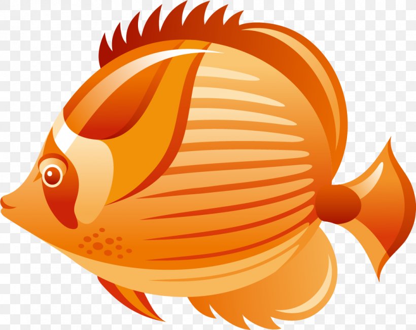 Fish, PNG, 1061x843px, Fish, Animation, Gratis, Orange, Painted Fish Download Free
