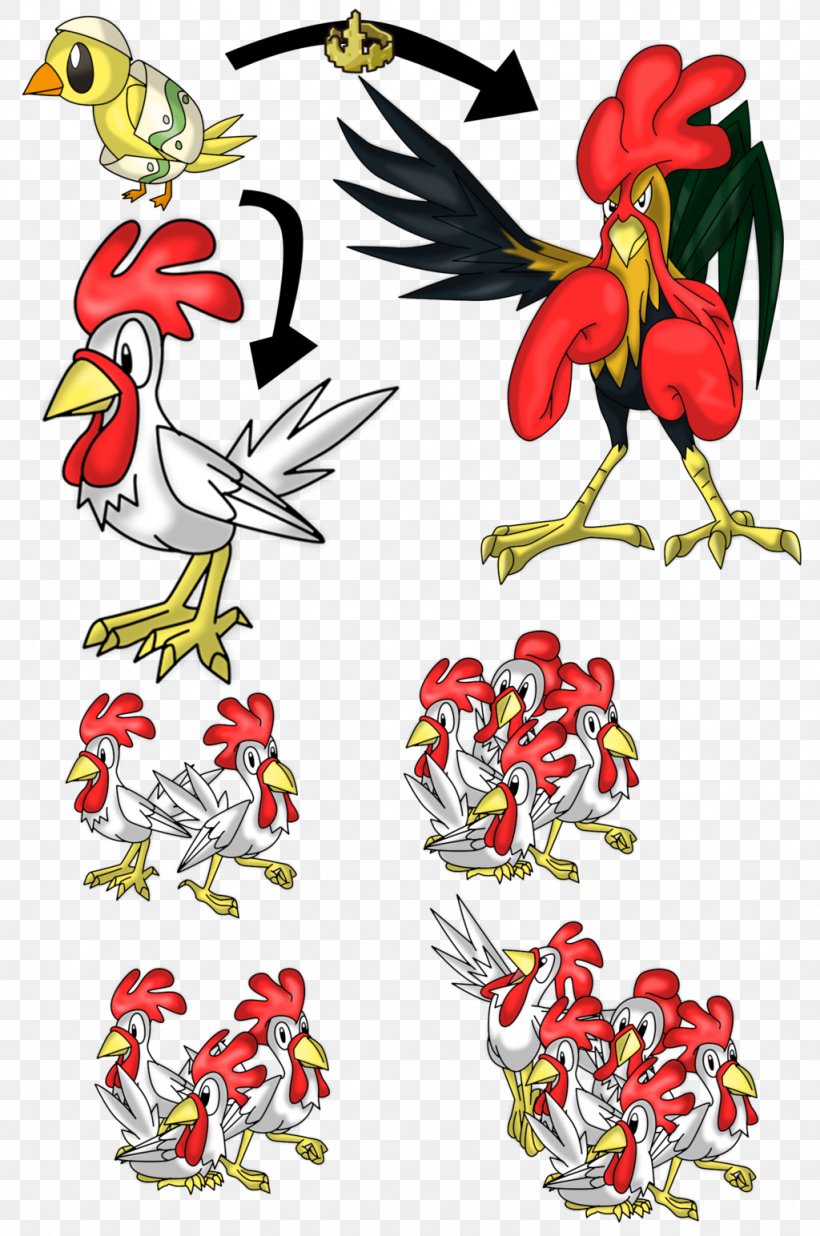 Rooster Chicken Floral Design Clip Art, PNG, 1024x1544px, Rooster, Animal Figure, Art, Artwork, Beak Download Free