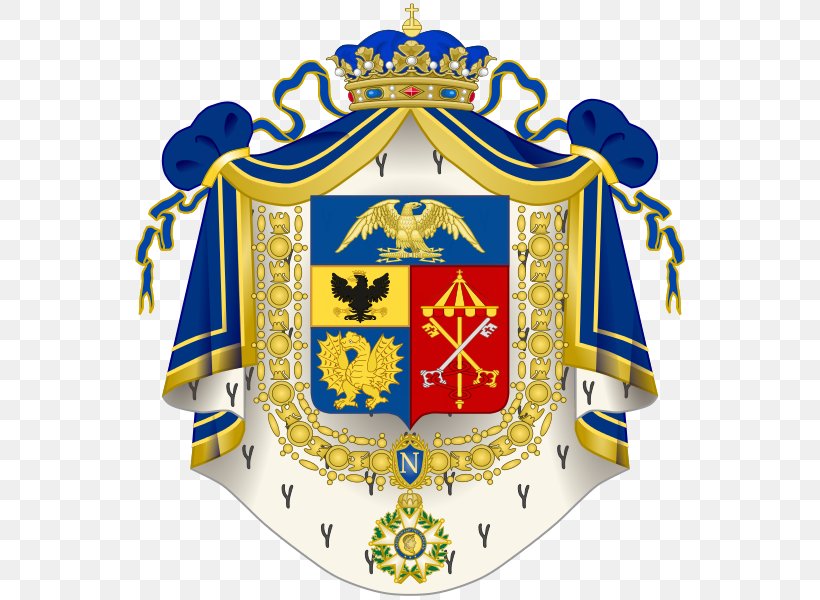 First French Empire House Of Borghese Coat Of Arms France Rossano, PNG, 556x600px, First French Empire, Area, Coat Of Arms, Crest, Felice Pasquale Baciocchi Download Free