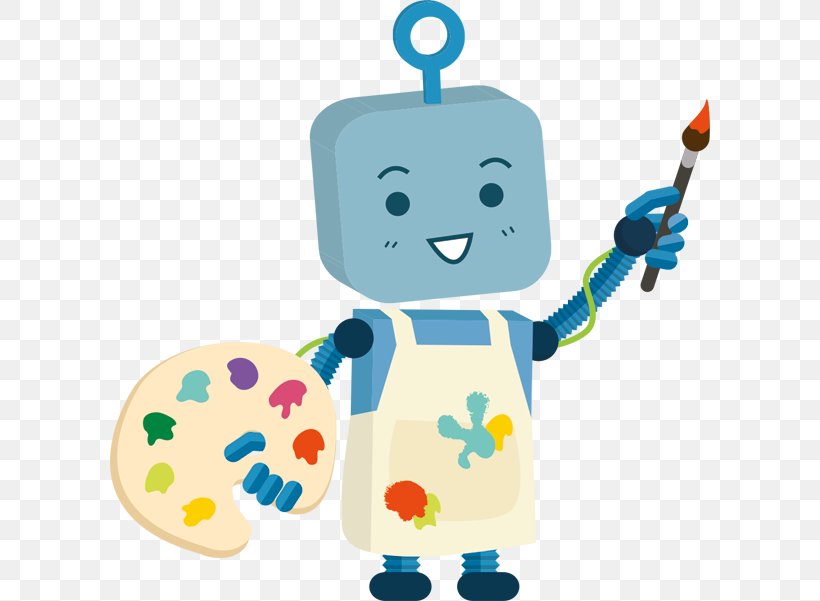Paint Robot Android Clip Art, PNG, 600x601px, Robot, Android, Animal Figure, Baby Toys, Cartoon Download Free