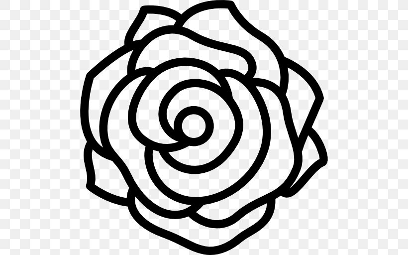 Rose Clip Art, PNG, 512x512px, Rose, Artwork, Black And White, Flower, Flowering Plant Download Free