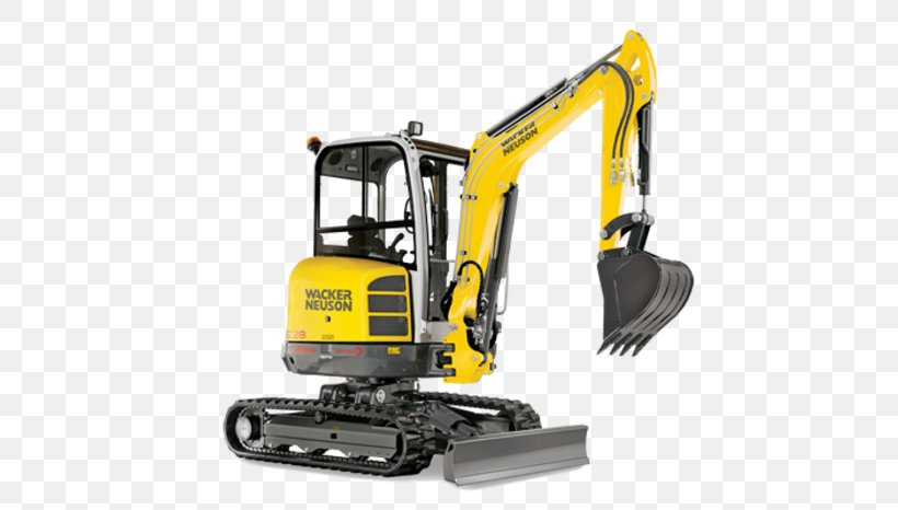 Compact Excavator Wacker Neuson Heavy Machinery, PNG, 700x466px, Compact Excavator, Architectural Engineering, Bobcat Company, Bulldozer, Construction Equipment Download Free