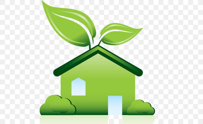 Green Home Environmentally Friendly House Green Building, PNG, 500x500px, Green Home, Architectural Engineering, Building, Custom Home, Efficient Energy Use Download Free