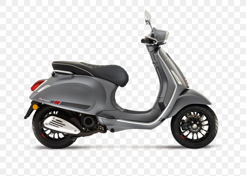 Scooter Vespa Sprint Motorcycle Anti-lock Braking System, PNG, 1000x714px, Scooter, Antilock Braking System, Automotive Design, Brake, Downers Grove Download Free