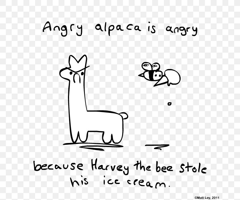 Alpaca Ice Cream Cones Paper, PNG, 684x684px, Alpaca, Area, Art, Black And White, Calligraphy Download Free