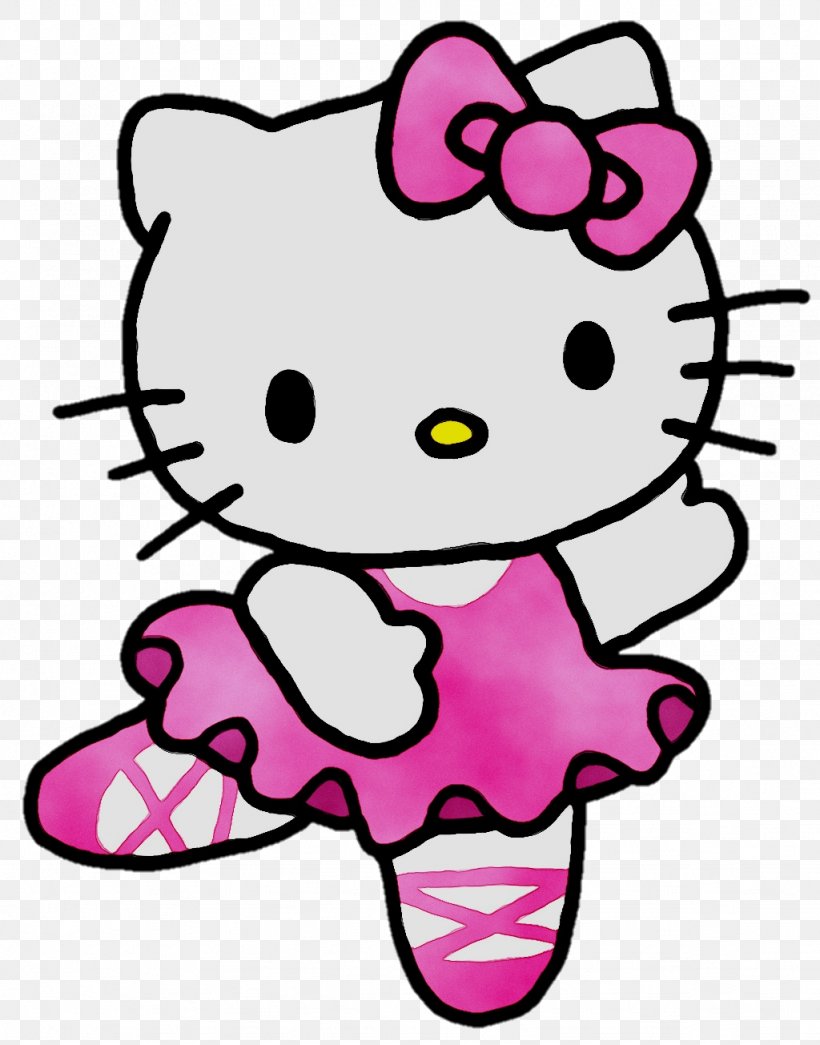 Hello Kitty Clip Art Cat Sanrio, PNG, 1024x1305px, Hello Kitty, Art, Ballet, Cartoon, Cat Download Free