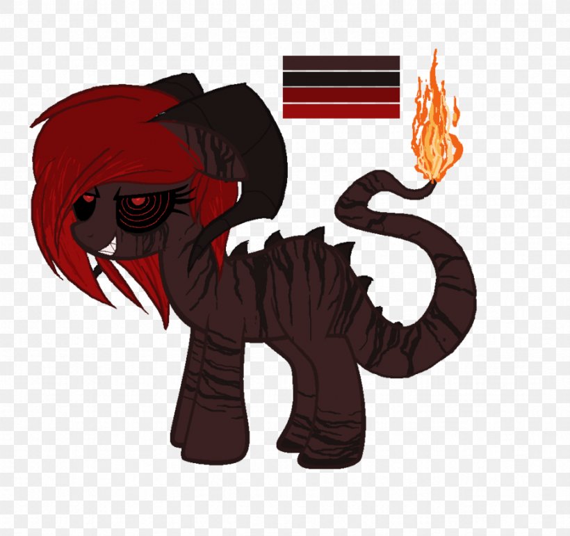 Pony Horse Princess Luna Demon DeviantArt, PNG, 921x867px, Pony, Alp, Carnivoran, Cartoon, Demon Download Free