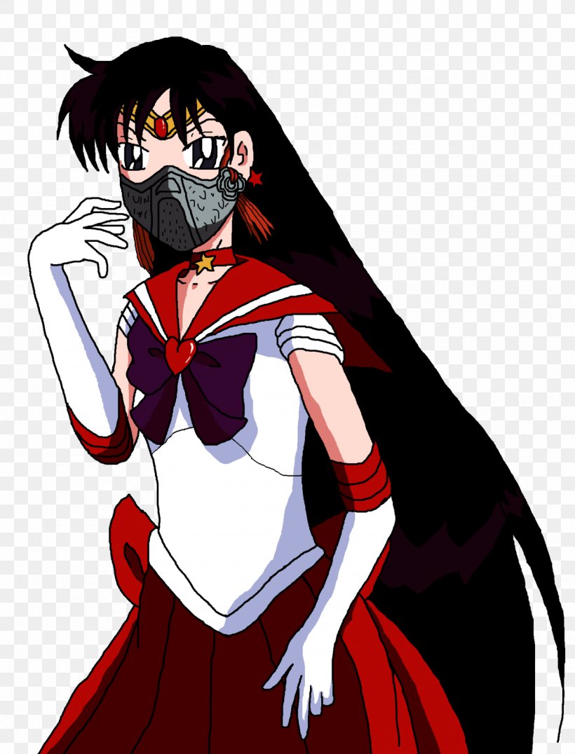 Sailor Mars Sailor Moon Mask Character Art, PNG, 1280x1681px, Watercolor, Cartoon, Flower, Frame, Heart Download Free