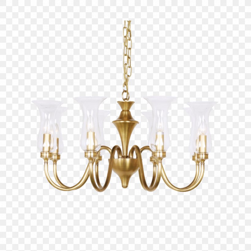 Chandelier Brass Copper Lamp, PNG, 900x904px, Chandelier, Brass, Candle, Copper, Designer Download Free
