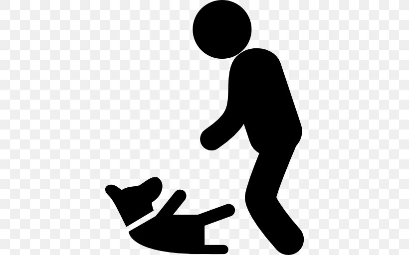 Puppy Dog Man Labrador Retriever Paw Pet Food, PNG, 512x512px, Puppy, Animal, Area, Artwork, Black Download Free