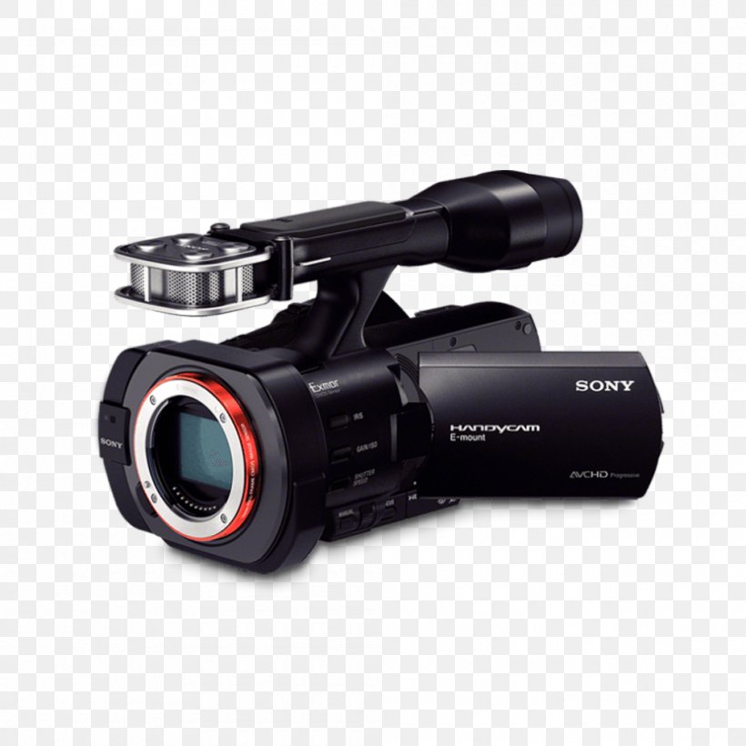 Sony Handycam NEX-VG900 Video Cameras Full-frame Digital SLR Sony E-mount, PNG, 1000x1000px, Video Cameras, Active Pixel Sensor, Camera, Camera Accessory, Camera Lens Download Free