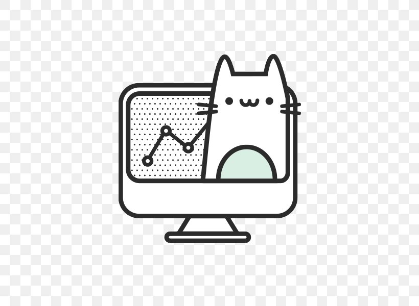 Cat Icon Design Icon, PNG, 800x600px, Cat, Area, Black And White, Brand, Cartoon Download Free