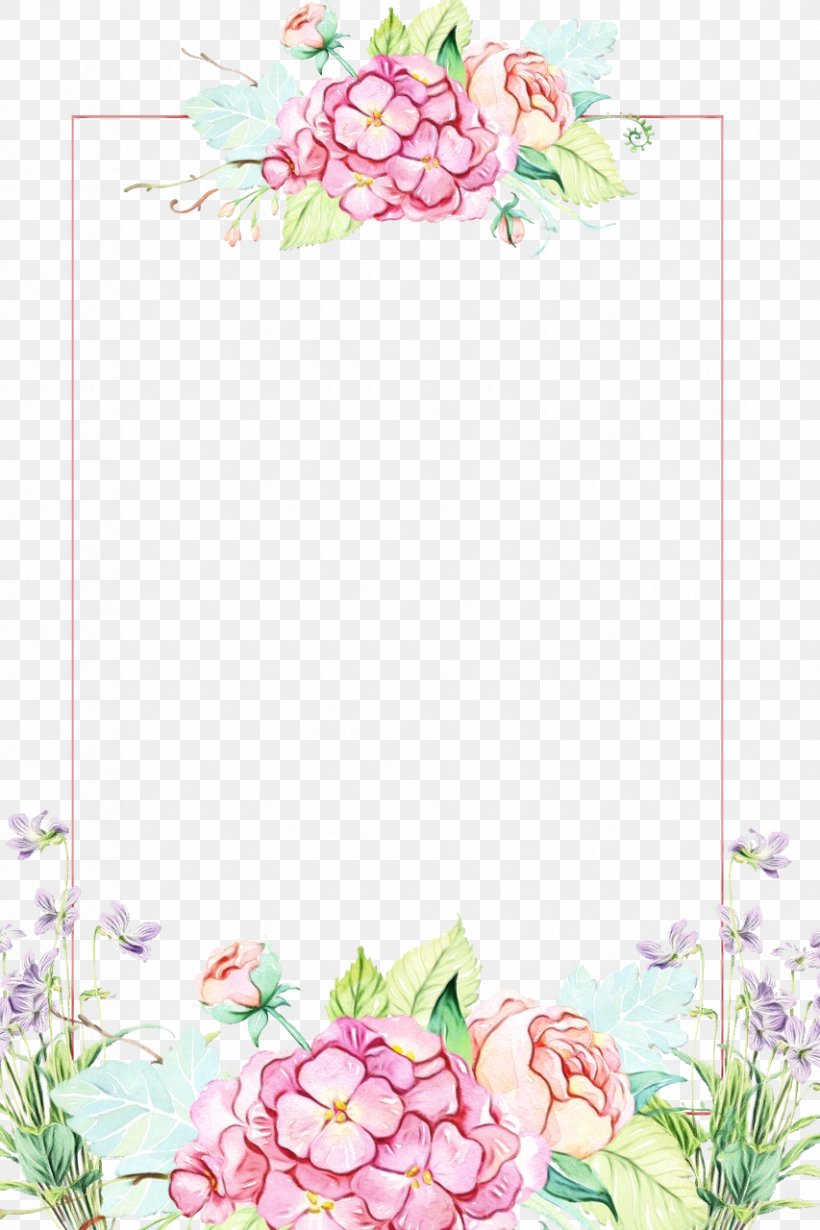 Floral Design, PNG, 853x1280px, Watercolor, Cut Flowers, Floral Design, Flower, Paint Download Free